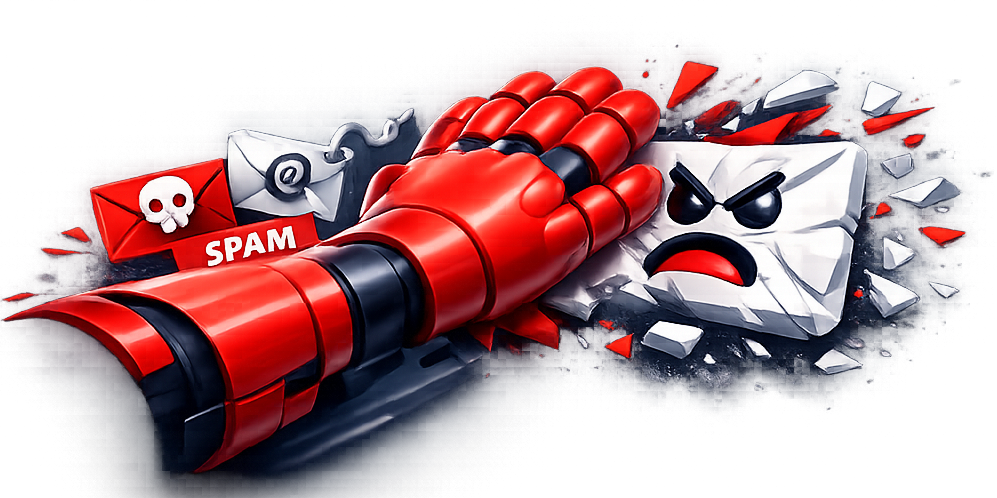 SpamSlap AI — stop spam cold